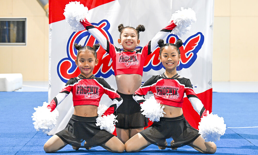 チア　ユニフォーム　チアリーディング　チアリーダー PHOENIX CHEERLEADERS｜つくば市
