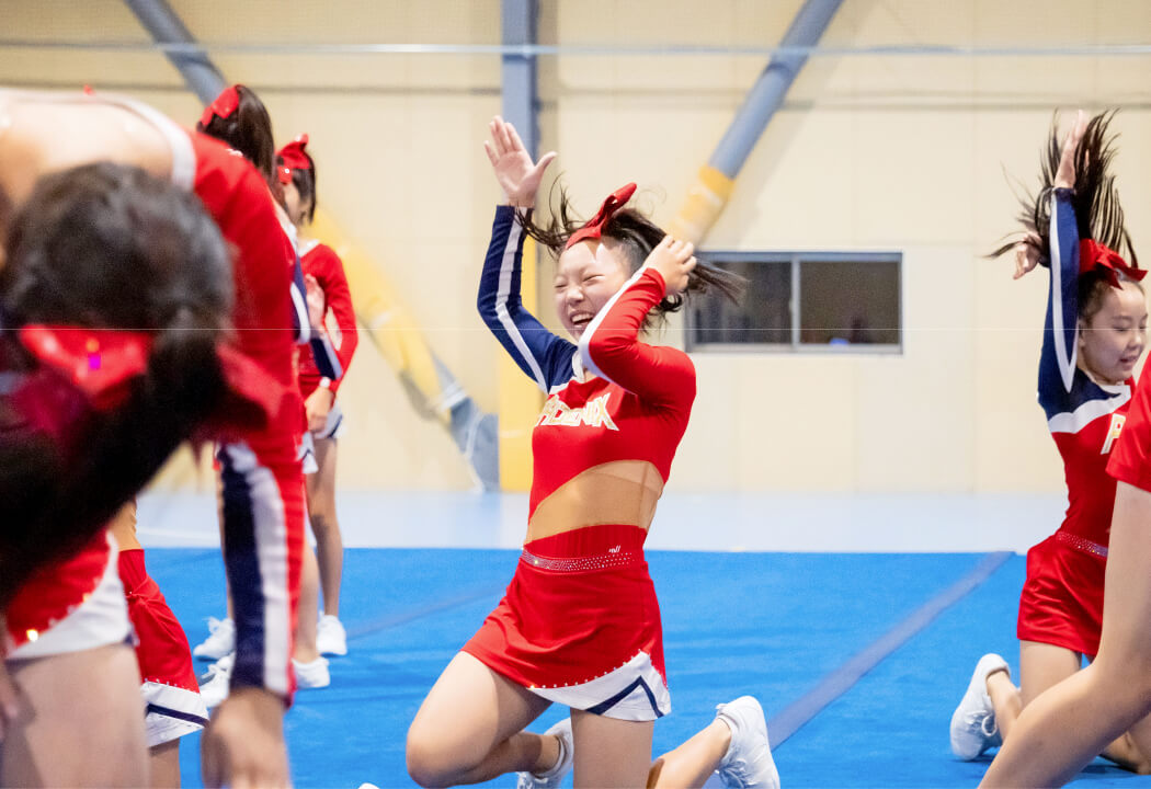 茨城県つくば市のチアスクール「PHOENIX CHEERLEADERS」